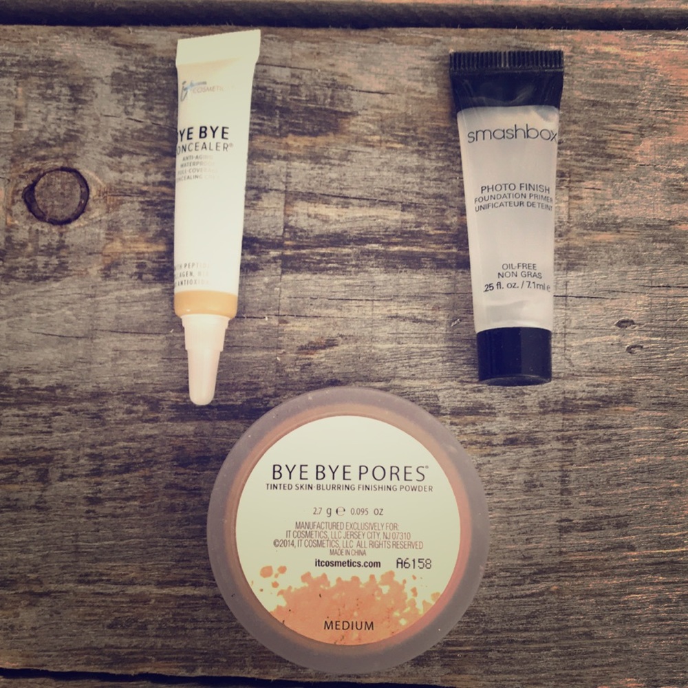 Finishing Powder! Concealer! Primer!